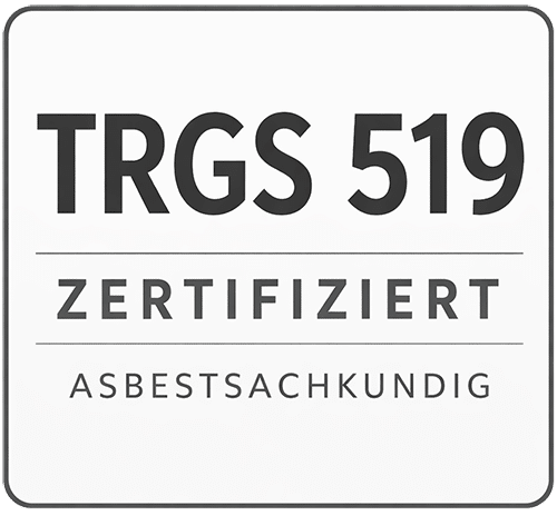 TRGS 519 Zertifizierung Asbestsachkundig – Qualitätssiegel K&O Dach- & Bauservice